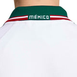 adidas Mexico Kids Away Anthem 2026 Jacket White Neck