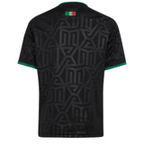 adidas Mexico Kids Third Stadium 2026 Jersey Black Back