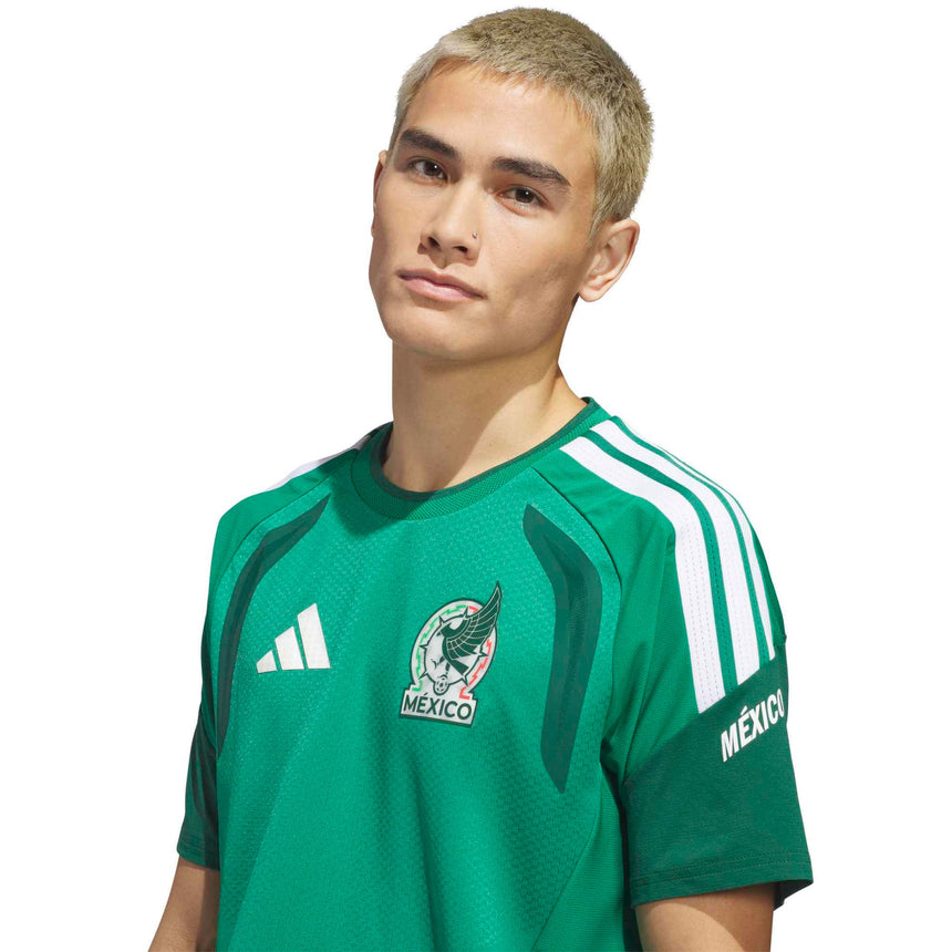 adidas Mexico Men's 26' Tiro Pro Training Jersey Green/White Crest