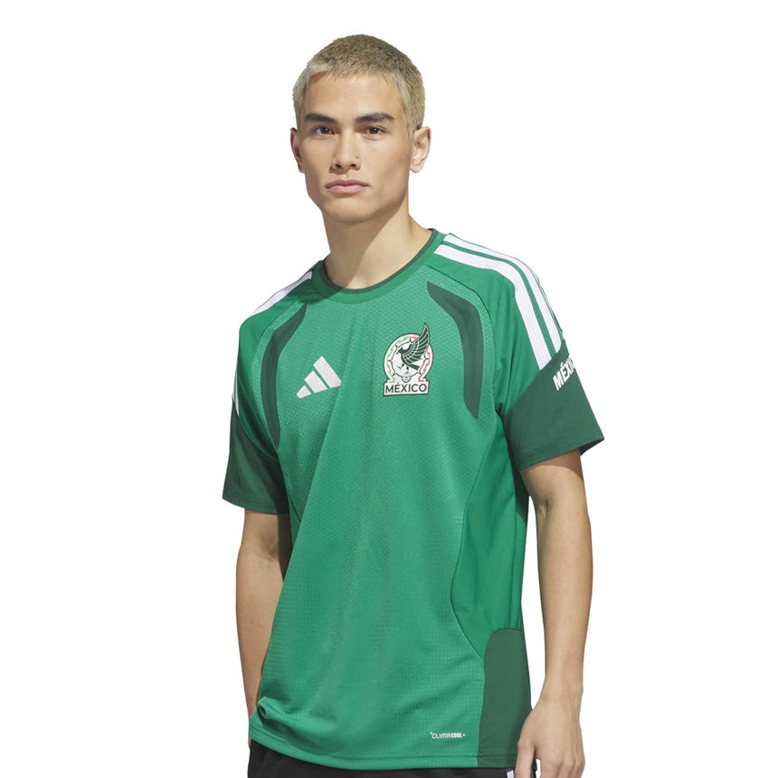 adidas Mexico Men's 26' Tiro Pro Training Jersey Green/White Model