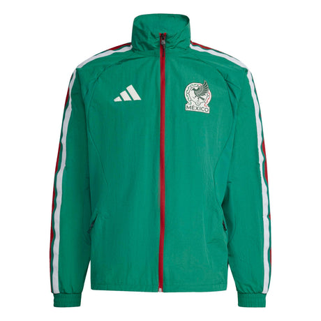 adidas Mexico Men's Home Anthem Jacket Green Front