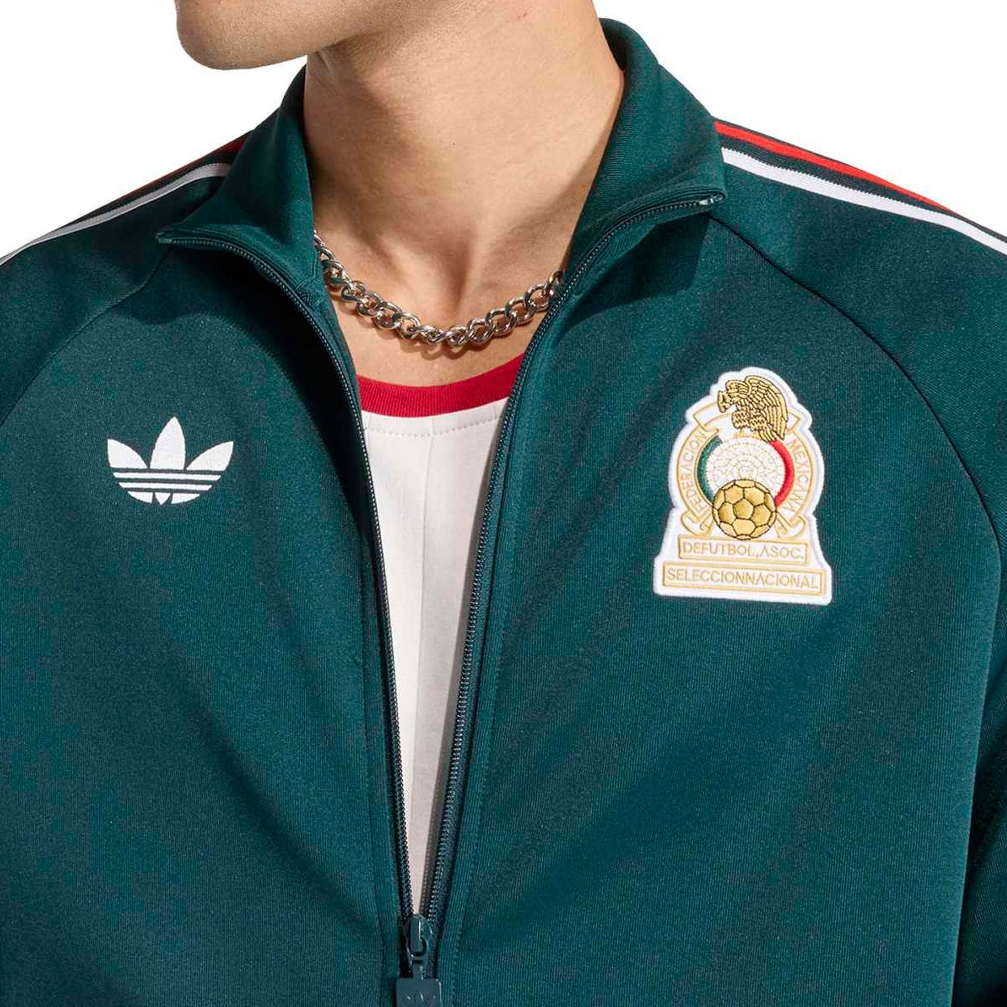 adidas Mexico Men's Originals 2026 Track Top Green – Azteca Soccer
