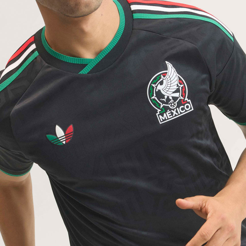 adidas Mexico Men's Third Climacool+ 2026 Jersey Black Crest