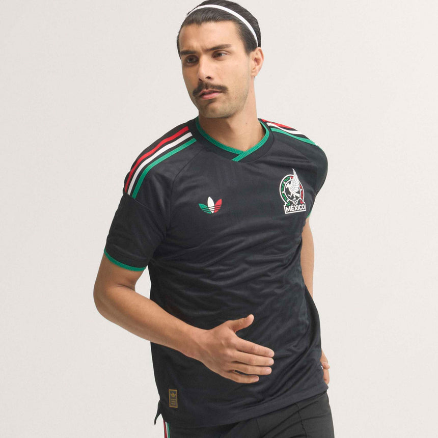 adidas Mexico Men's Third Climacool+ 2026 Jersey Black Model