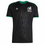 adidas Mexico Men's Third Stadium 2026 Jersey Black Front