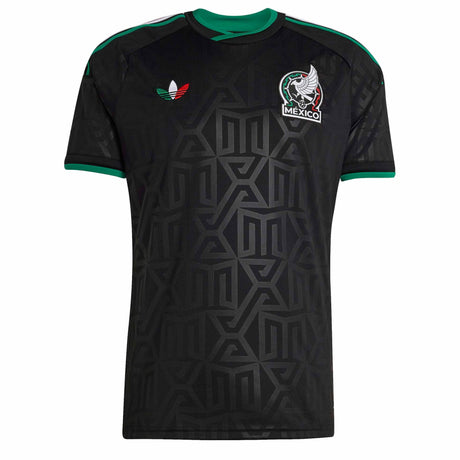 adidas Mexico Men's Third Stadium 2026 Jersey Black Front