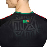 adidas Mexico Men's Third Stadium 2026 Jersey Black Neck