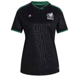 adidas Mexico Women's Third Stadium 2026 Jersey Black Front