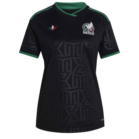 adidas Mexico Women's Third Stadium 2026 Jersey Black Front