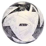 adidas MLS League NFHS Ball White/Black/Iron Metallic Back