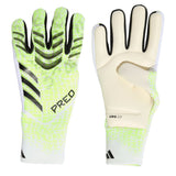 adidas Predator Pro Goalkeeper Gloves White/Green/Black Both