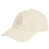 adidas Real Madrid Dad Cap Ivory Front