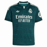 adidas Real Madrid Kid's Away Stadium 2026/27 Jersey Green Front