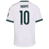 adidas Real Madrid Kids Home Stadium 2026/27 Jersey w/ Mbappe #10 White Back