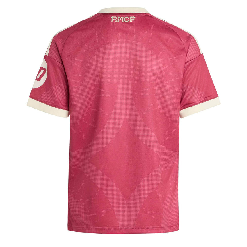 adidas Real Madrid Kids Third Stadium 2026/27 Jersey Pink Back
