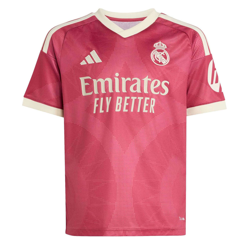 adidas Real Madrid Kids Third Stadium 2026/27 Jersey Pink Front