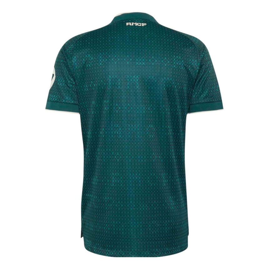 adidas Real Madrid Men's Away Authentic 2026/27 Jersey Green Back