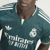 adidas Real Madrid Men's Away Authentic 2026/27 Jersey Green Crest