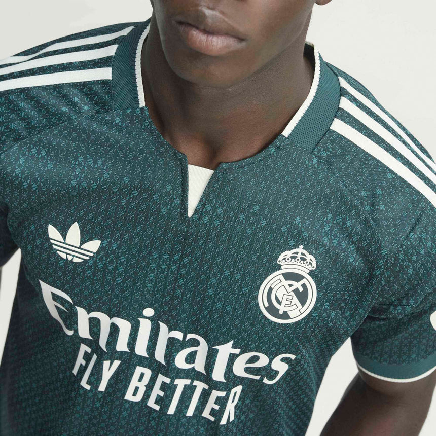 adidas Real Madrid Men's Away Authentic 2026/27 Jersey Green Crest