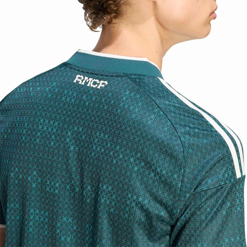adidas Real Madrid Men's Away Authentic 2026/27 Jersey Green Neck