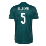 adidas Real Madrid Men's Away Authentic 2026/27 Jersey w/ Bellingham #5 Green Back