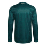 adidas Real Madrid Men's Away Authentic Long Sleeve 2026/27 Jersey Green Back