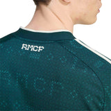 adidas Real Madrid Men's Away Stadium 2026/27 Jersey Green Neck
