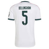 adidas Real Madrid Men's Home Climacool+ 2026/27 Jersey w/ Bellingham #5 White Back