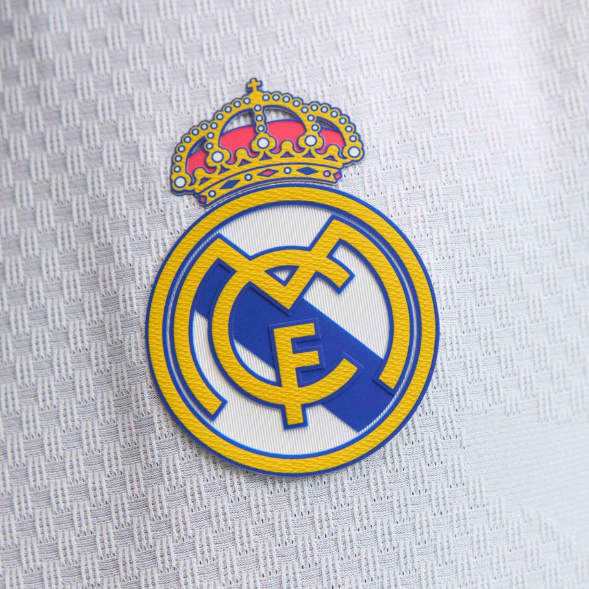 adidas Real Madrid Men's Home Climacool+ 2026/27 Jersey w/ Mbappe #10 White Crest
