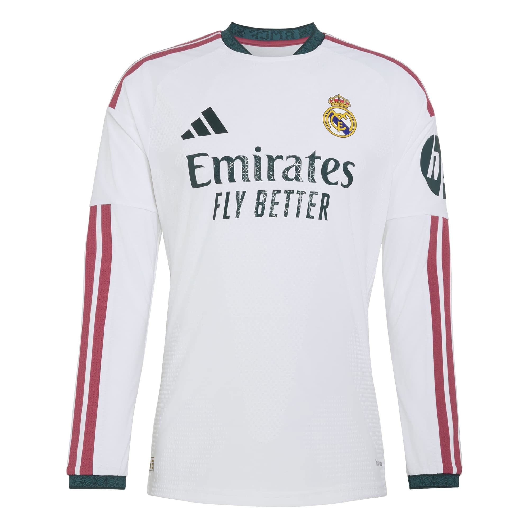 adidas Real Madrid Men's Home Climacool+ Long Sleeve 2026/27