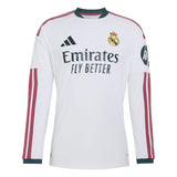 adidas Real Madrid Men's Home Climacool+ Long Sleeve 2026/27 Jersey White Front