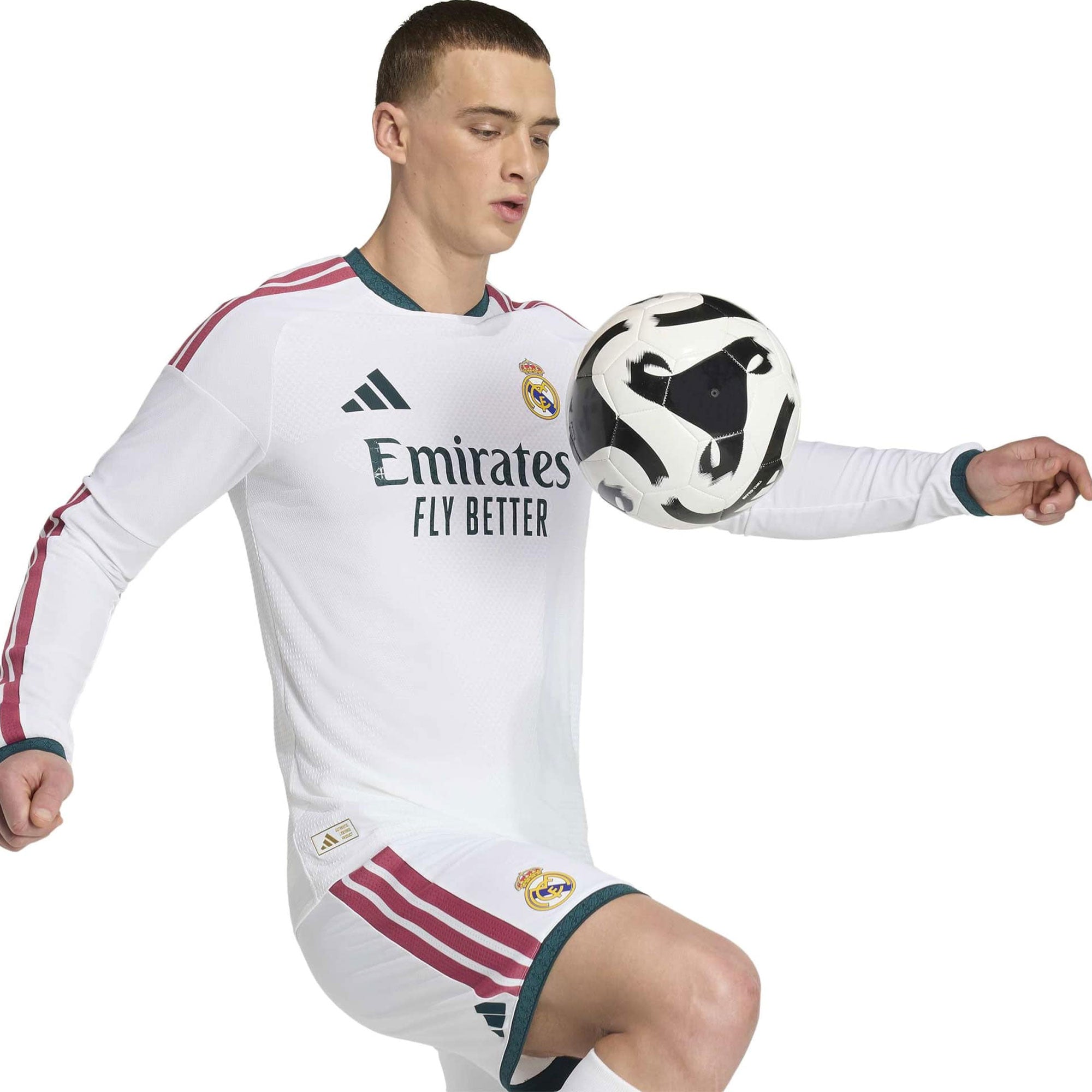adidas Real Madrid 長袖 adidas Real Madrid Men's Home Climacool+ Long Sleeve 2026/27