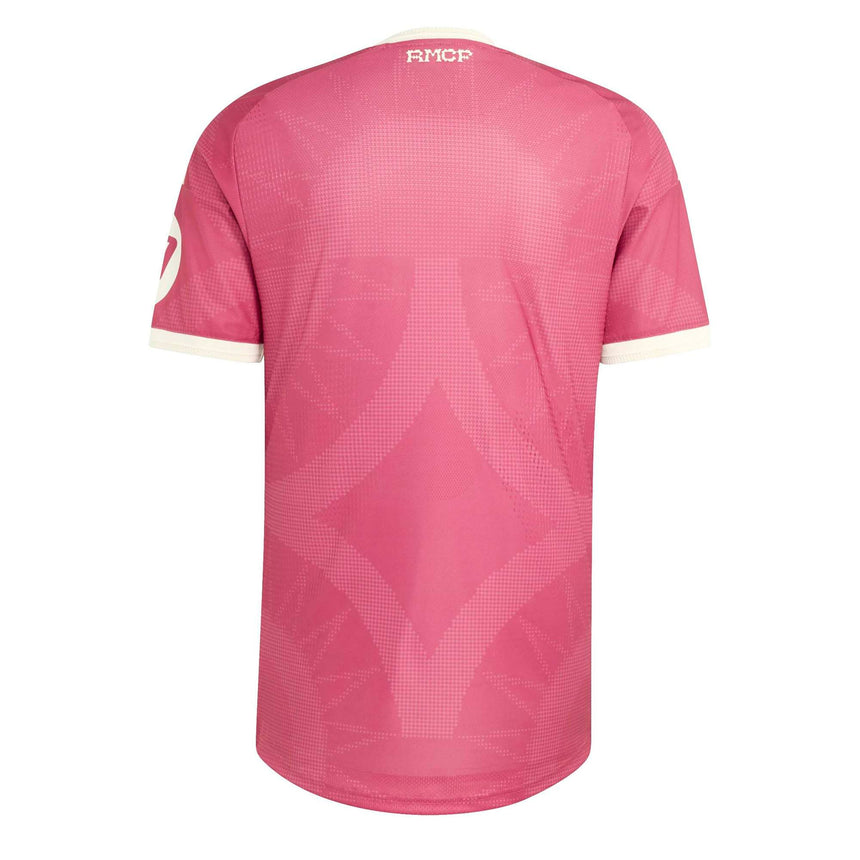 adidas Real Madrid Men's Third Authentic 2026/27 Jersey Pink Back