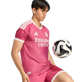 adidas Real Madrid Men's Third Authentic 2026/27 Jersey Pink Model