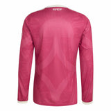 adidas Real Madrid Men's Third Stadium Long Sleeve 2026/27 Jersey Pink Back