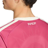 adidas Real Madrid Men's Third Stadium Long Sleeve 2026/27 Jersey Pink Neck