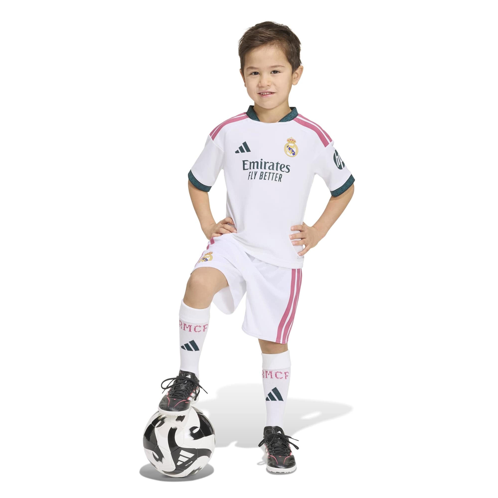 adidas Real Madrid Toddler Home Mini Kit 2026/27 – Azteca Soccer