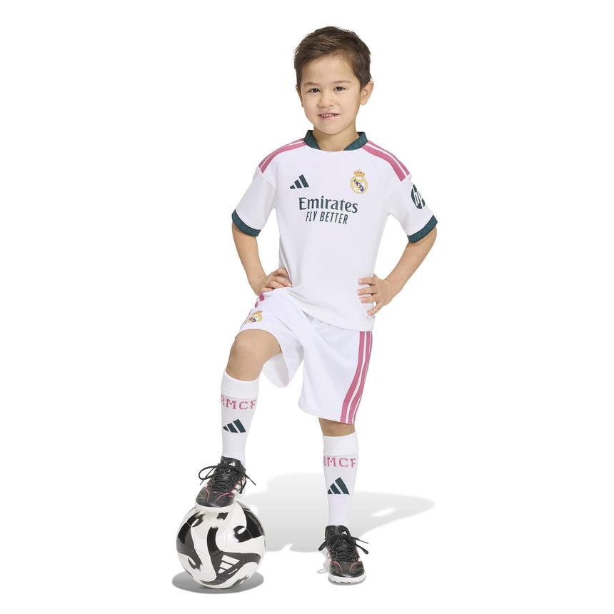 adidas Real Madrid Toddler Home Mini Kit 2026/27 White Model