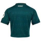 adidas Real Madrid Women's Away Cropped 2026/27 Jersey Green Back