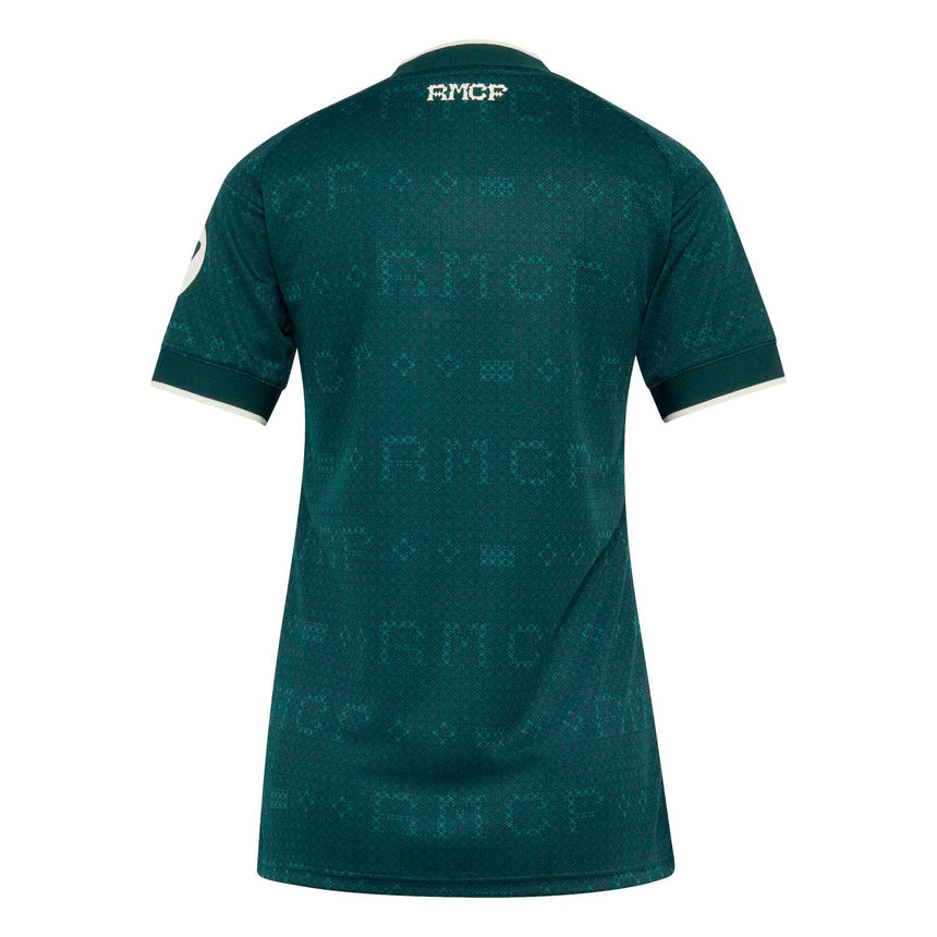 adidas Real Madrid Women's Away Stadium 2026/27 Jersey Green Back