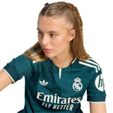 adidas Real Madrid Women's Away Stadium 2026/27 Jersey Green Crest