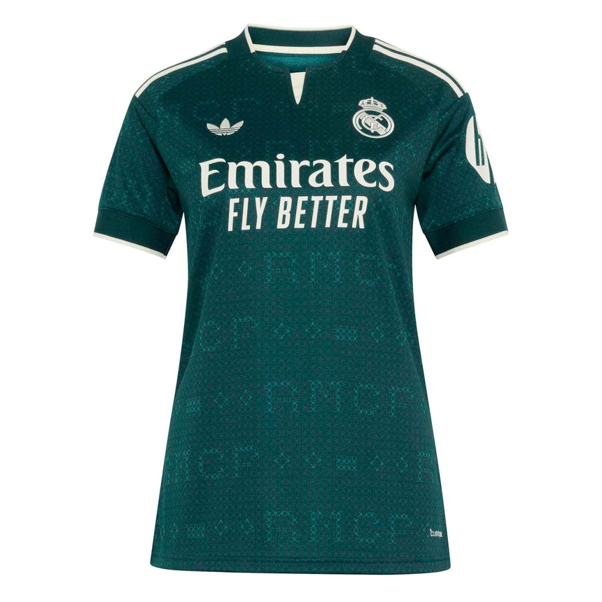 adidas Real Madrid Women's Away Stadium 2026/27 Jersey Green Front