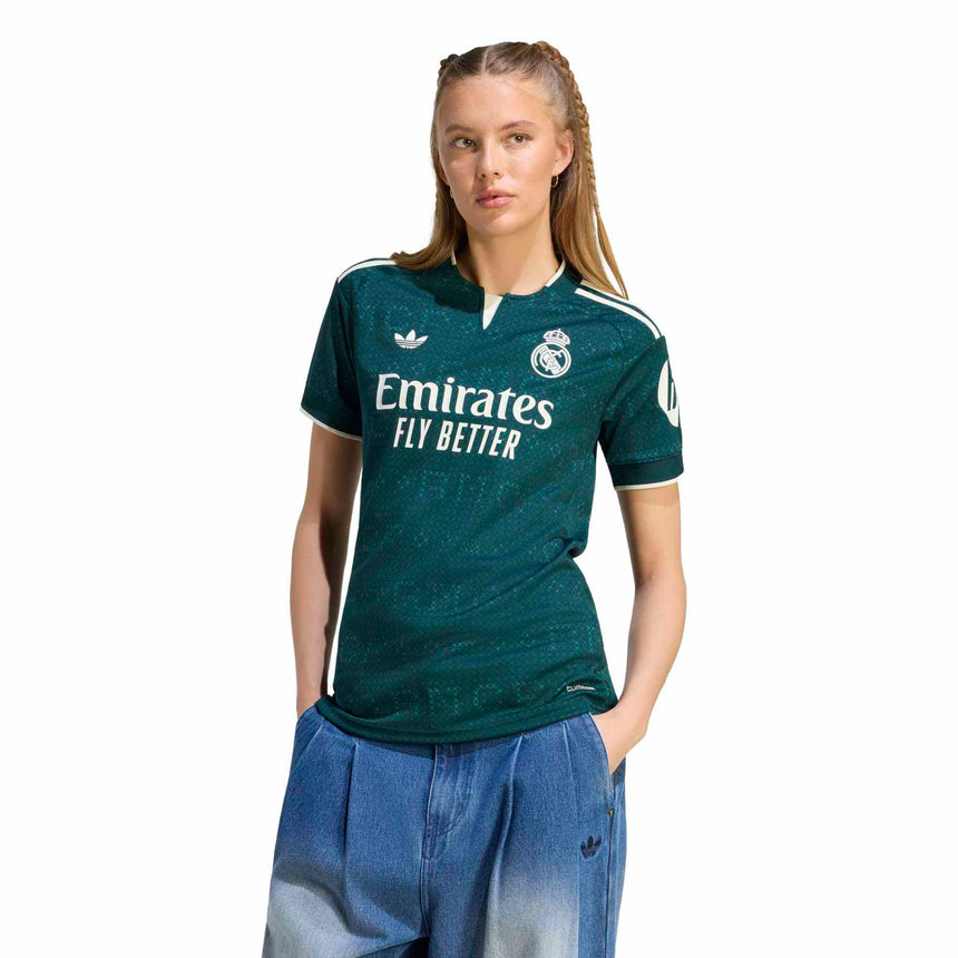 adidas Real Madrid Women's Away Stadium 2026/27 Jersey Green Model