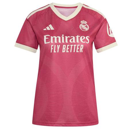 adidas Real Madrid Women's Third Stadium 2026/27 Jersey Pink Front