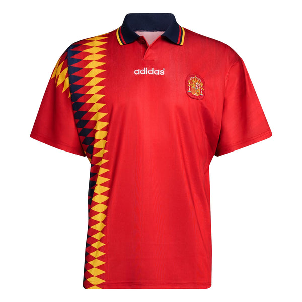 adidas Spain Men's Home 1994 Jersey Red – Azteca Soccer