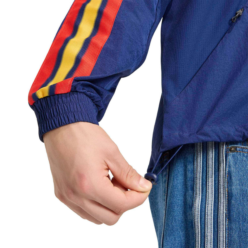 adidas Spain Men's Home Anthem Jacket Navy Sleeve