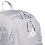 adidas Stadium 4 Backpack Grey Zipper