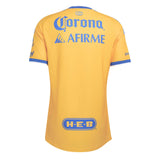 adidas Tigres UANL Men's Home Authentic 2026/27 Jersey Gold Back