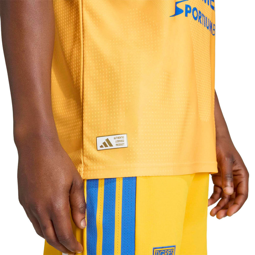 adidas Tigres UANL Men's Home Authentic 2026/27 Jersey Gold Hem