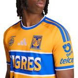 adidas Tigres UANL Men's Home Stadium 2026/27 Jersey Gold Crest